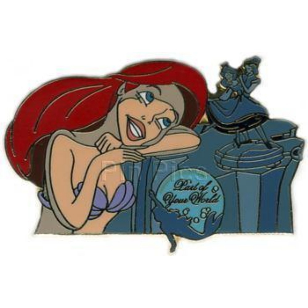 Disney Pin Little Mermaid Princess Ariel Part of your World Cel GWP LE 59474